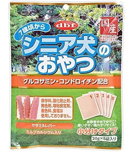 Amazon | シニア犬のおやつ植物性乳酸菌K71配合 100G × 5